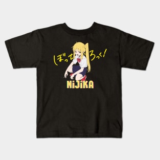 Nijika Ijichi Bocchi The Rock anime girl Kids T-Shirt